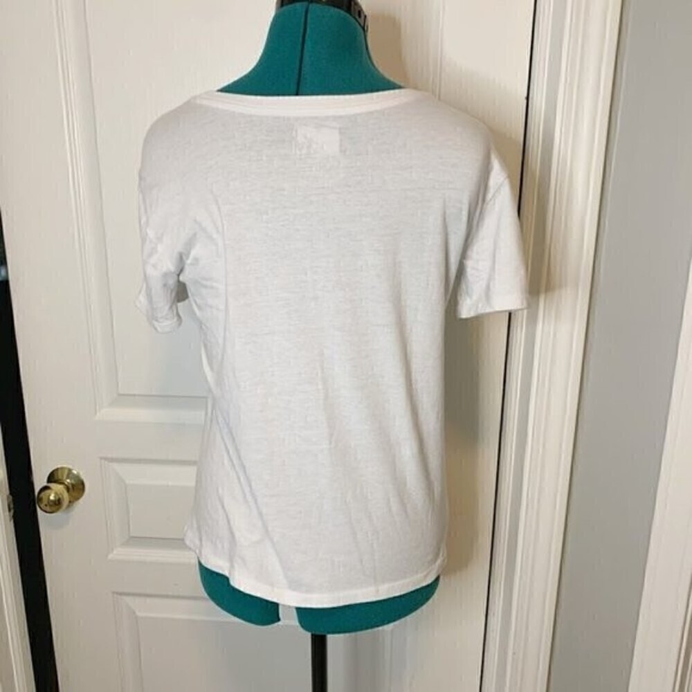 MTV Music Television Casual Crop Summer Vintage Lightweight Short Sleeve T Shirt - Picture 5 of 7